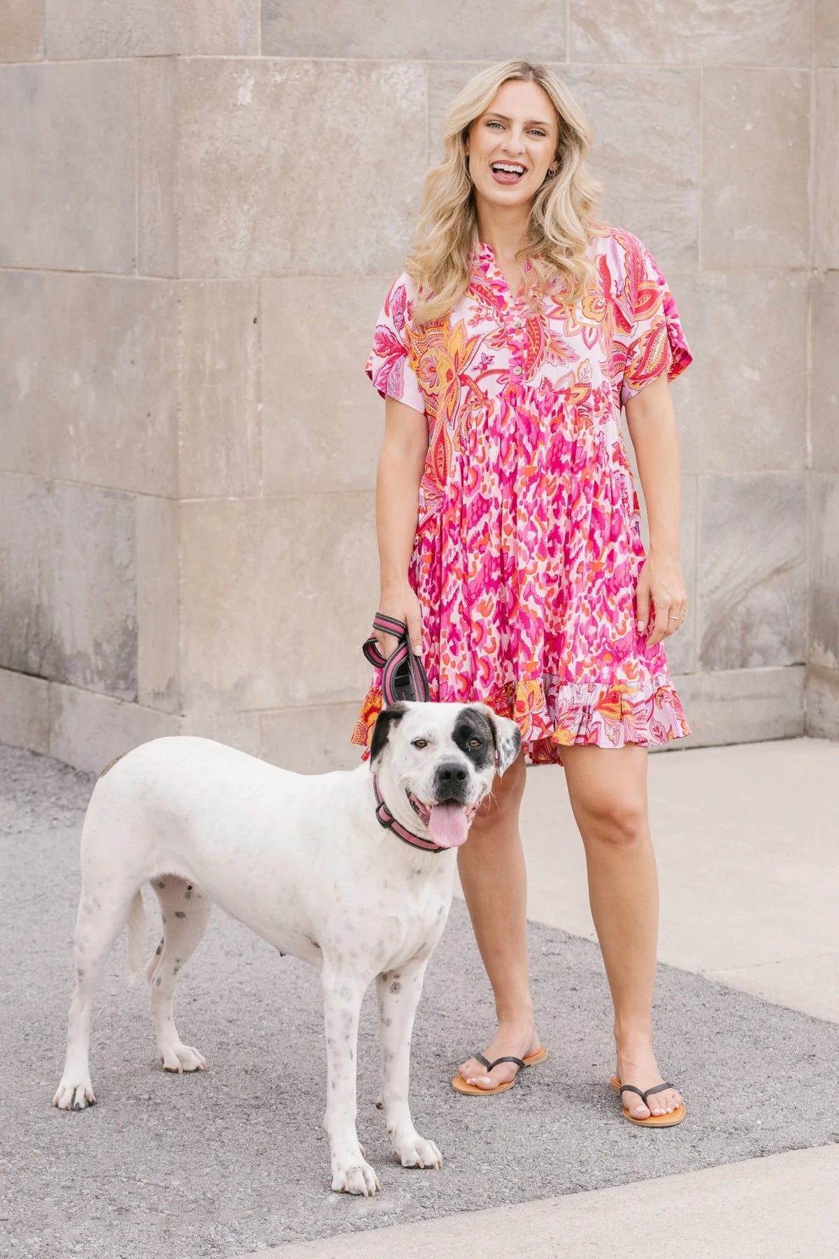 SHANNON PASSERO - MARISHA DRESS - PINK MIX