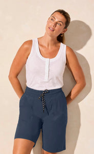 TRIBAL - PERFORMANCE SPORT PULL ON SHORT - 2150O- 3668