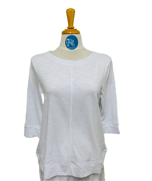 RENUAR - COTTON COMFORT 3/4 SLEEVE TOP- R7758-89G - 5 Colours