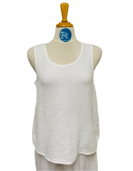 SHANNON PASSERO - COTTON GAUZE KATY TANK TOP - 774 - 3 Colours