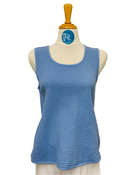 SHANNON PASSERO - COTTON GAUZE KATY TANK TOP - 774 - 3 Colours