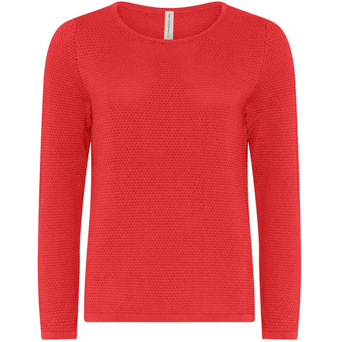 SKOVHUUS - COTTON CREW SOLID SWEATER - 3742 - 2 Colours