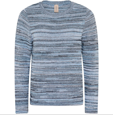 SKOVHUUS - SOFT MIXED COLOUR TONE SWEATER - 3801 - 2 Colours