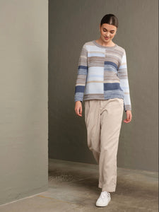 SKOVHUUS - MULTI MIX SWEATER - 3800 - 2 Colours