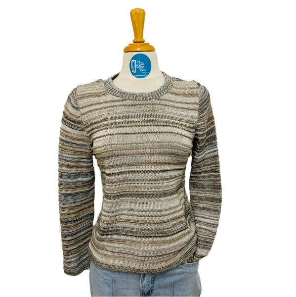 SKOVHUUS - SOFT MIXED COLOUR TONE SWEATER - 3801 - 2 Colours