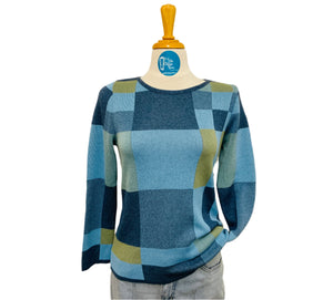 SKOVHUUS - COLOUR BLOCK SWEATER - 3828