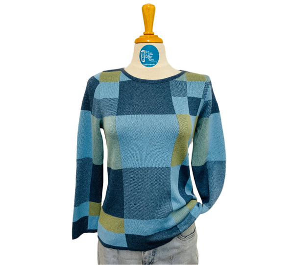 SKOVHUUS - COLOUR BLOCK SWEATER - 3828