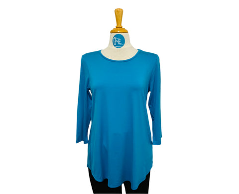 PURE ESSENCE- ECO LUX BAMBOO JERSEY TOP - 210-4769S - 2 Colours