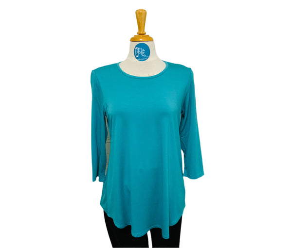 PURE ESSENCE- ECO LUX BAMBOO JERSEY  TOP - 210-4769S - 3 Colours