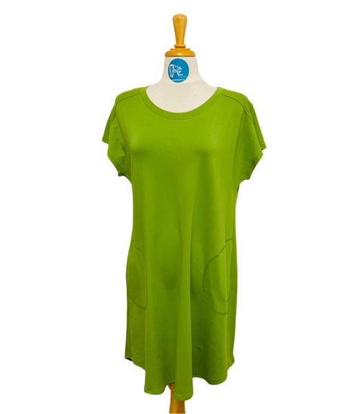 PURE ESSENCE - ECO LUX BAMBOO  DRESS-  112-5071 - 3 Colours