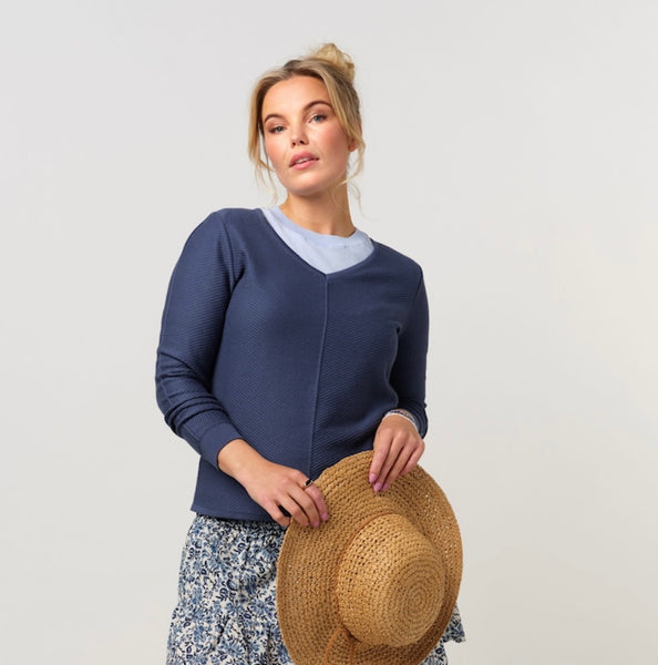 SKOVHUUS - V NECK SWEATER - 3872