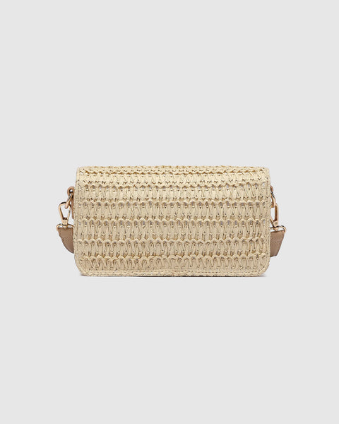 LOUENHIDE - FREYA RAFFIA CROSSBODY BAG