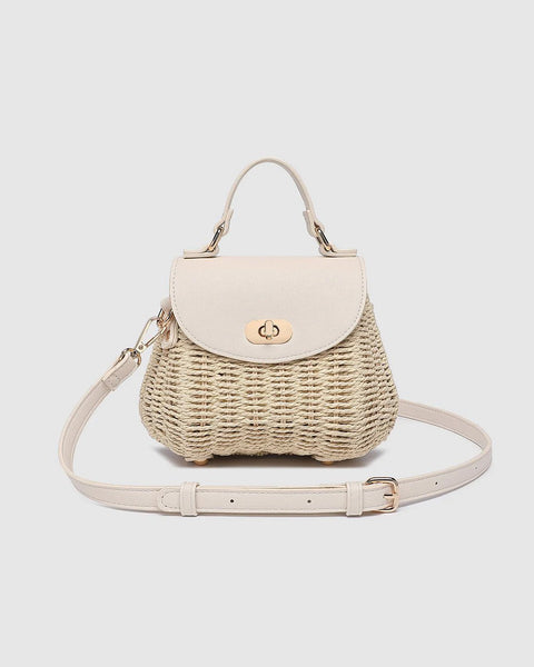 LOUENHIDE - SANDY RAFFIA CROSSBODY BAG - 2 Colours