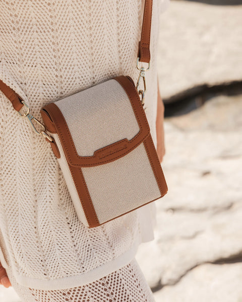LOUENHIDE - YOKO CANVAS PHONE BAG - 2 Colours