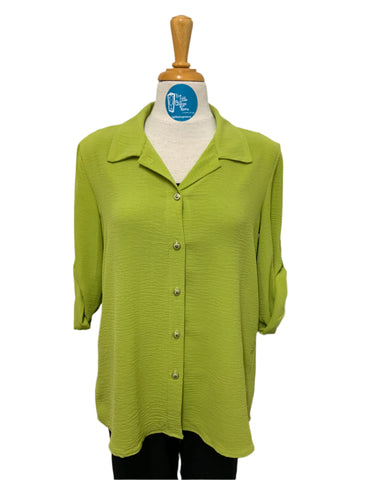 PURE ESSENCE - FLOWY BLOUSE - 256-4999 - 2 Colours