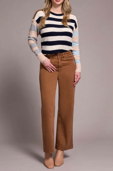 TRIBAL - COMFORT STRETCH WIDE LEG  PANT - 1861O-2020W - 5 Colours