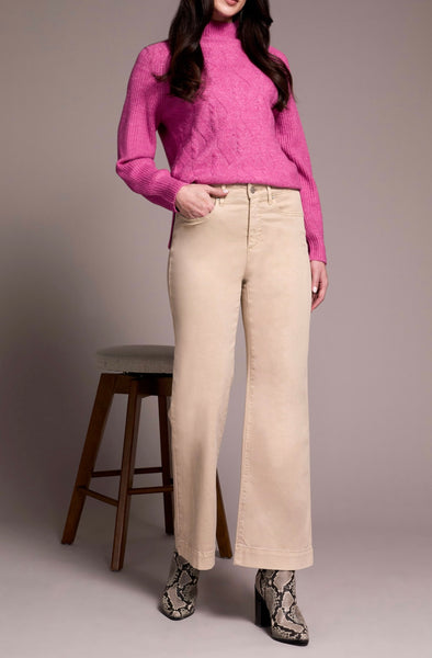 TRIBAL - COMFORT STRETCH WIDE LEG  PANT - 1861O-2020W - 5 Colours