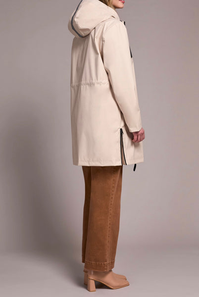 TRIBAL - ZIP FRONT RAINCOAT W/ HOOD - 2288O-8304