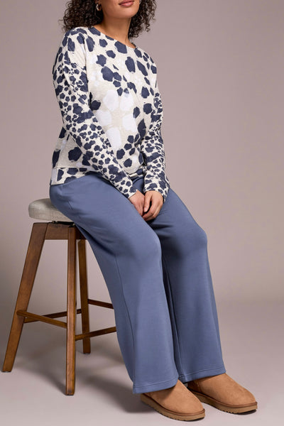 TRIBAL - LIGHTWEIGHT PRINTED KNIT TOP -2290O-8305 -2290O-8305