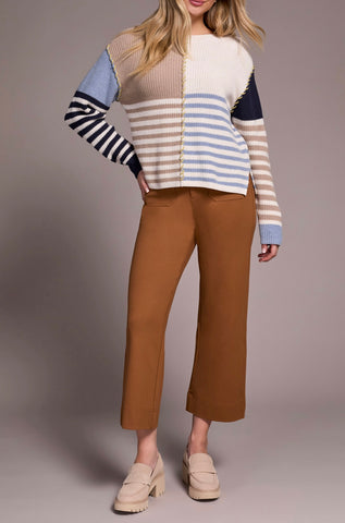 TRIBAL - COLOUR BLOCKED SWEATER -2338O-8077