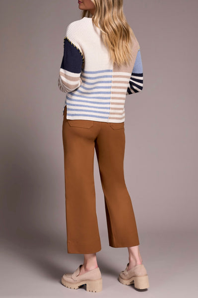 TRIBAL - COLOUR BLOCKED SWEATER -2338O-8077