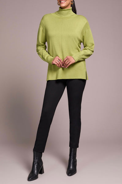 TRIBAL - TURTLE NECK SOFT KNIT SWEATER - 2395O-576 - 4 Colours