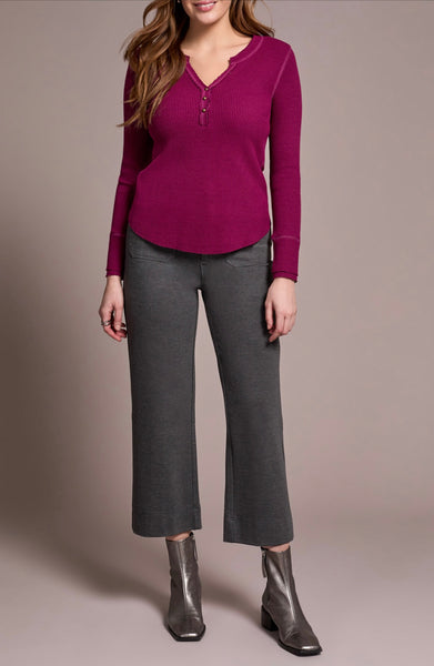 TRIBAL - YOUR GO ANYWHERE HENLEY TO TOP - 5899O- 5159 - 6 Colours