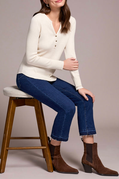 TRIBAL - YOUR GO ANYWHERE HENLEY TO TOP - 5899O- 5159 - 6 Colours