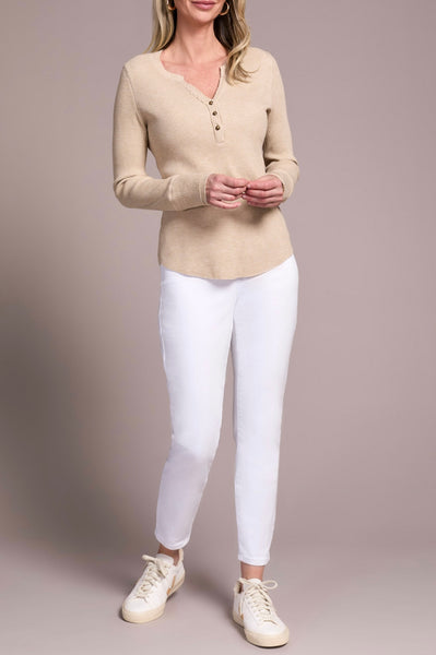 TRIBAL - YOUR GO ANYWHERE HENLEY TO TOP - 5899O- 5159 - 6 Colours