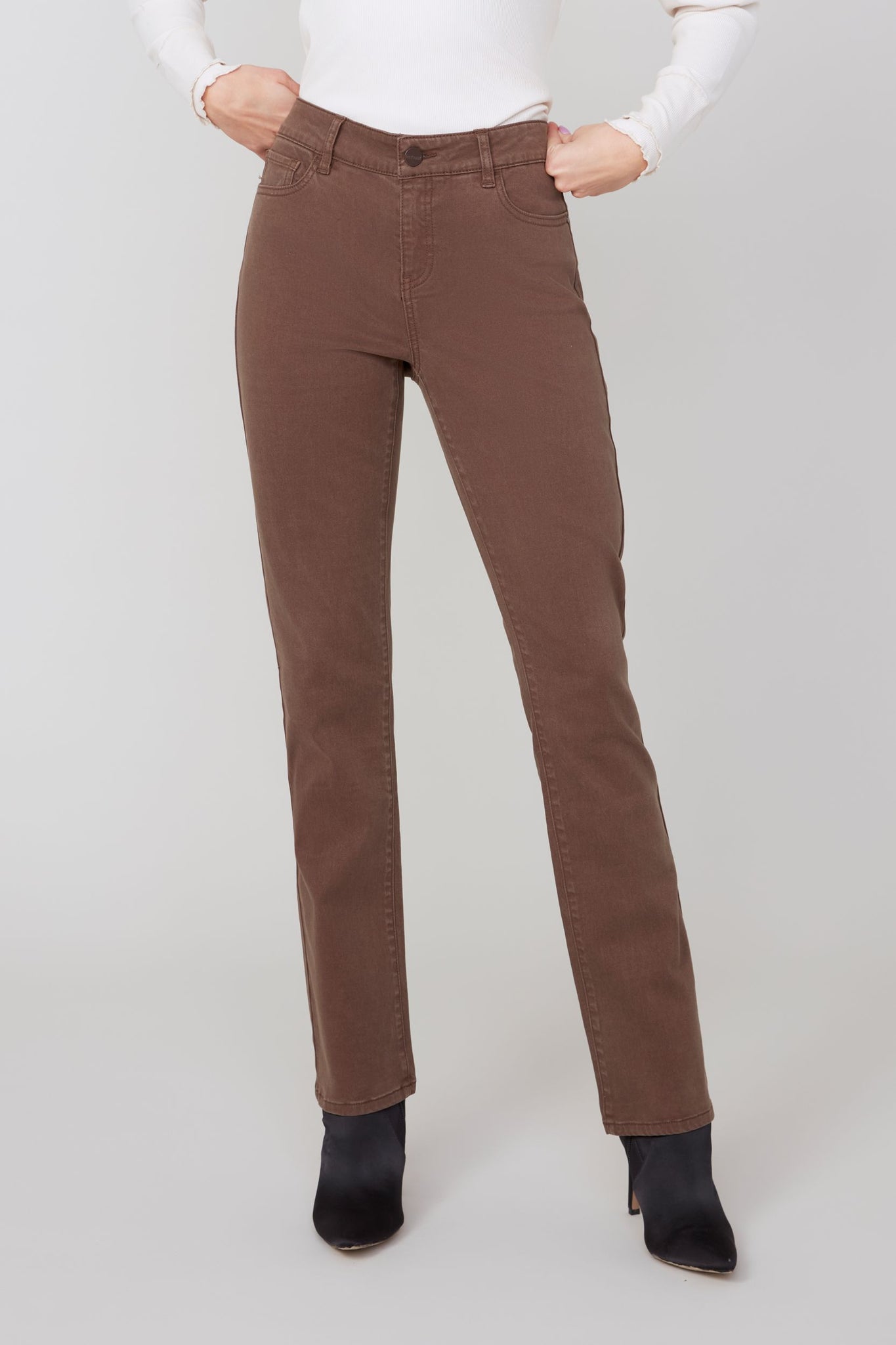 RENUAR- LUXE TENCEL STRAIGHT LEG PANT - R10002-E2008S