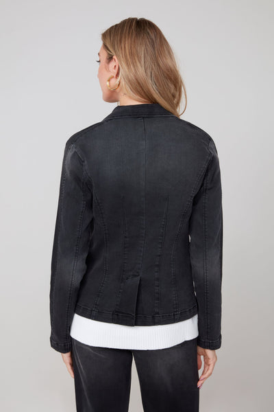 RENUAR- LUX DENIM DOUBLE BREASTED JACKET - R3904D-E3037