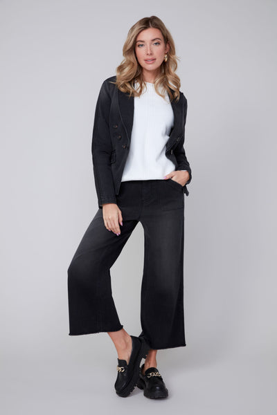 RENUAR- LUX DENIM DOUBLE BREASTED JACKET - R3904D-E3037