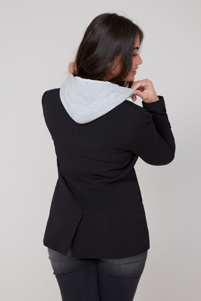 RENUAR- BLAZER W/ DETACHABLE HOODIE - R3926L-E3266