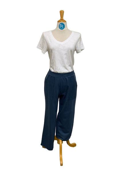 ESCAPE - OCEAN FRONT TERRY BREEZY ANKLE PANT - E60168 - 2 Colours