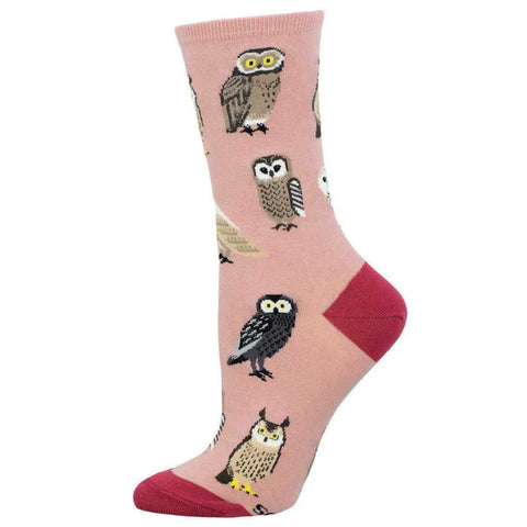 SOCKSMITH CREW SOCKS - PARLIAMENT OF OWLS