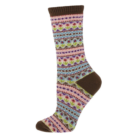 SOCKSMITH SWEATER SOCKS - BOUNTIFUL FLOWER BEDS