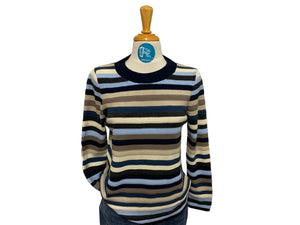 SKOVHUUS - MULTI STRIPE SWEATER  -4025