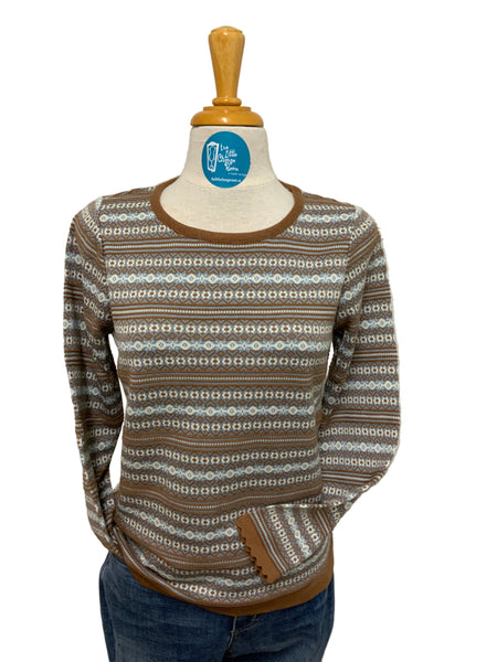 SKOVHUUS - NORDIC STRIPE SWEATER - 4060 - 2 Colours