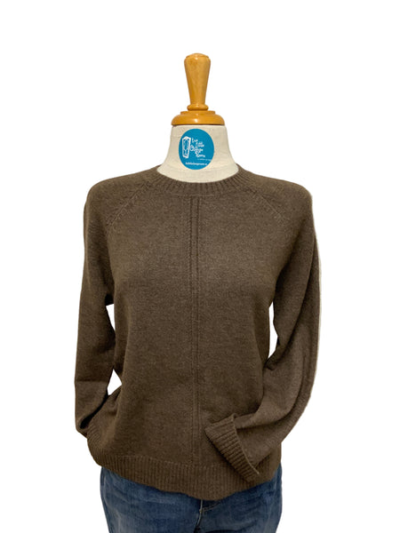 RENAUR - COMFY YARN CREW NECK SWEATER - R6952-4301