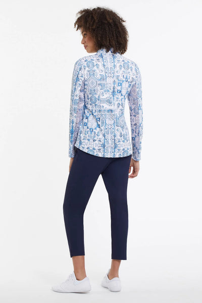 TRIBAL - PULL ON TECHNICAL SPORT ANKLE PANT - 1207O-3668- 2 Colours