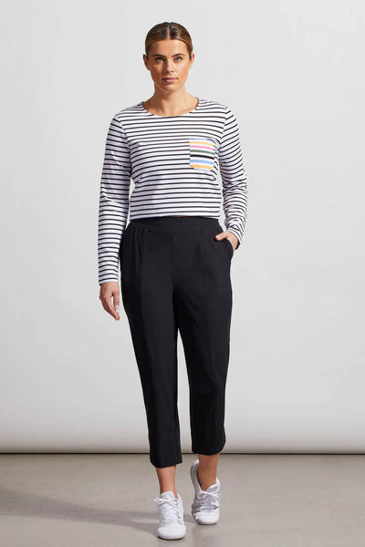 TRIBAL - PULL ON TECHNICAL SPORT ANKLE PANT - 1207O-3668- 2 Colours