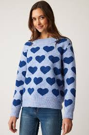 PARKHURST / COTTON COUNTRY - HEART 2 HEART SWEATER - 15709