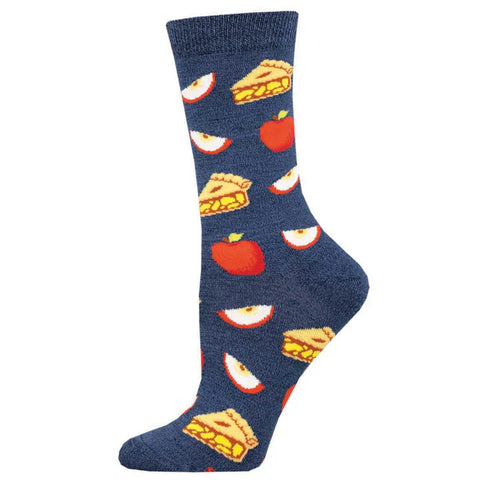 SOCKSMITH BAMBOO CREW SOCKS - SWEET APPLE PIE