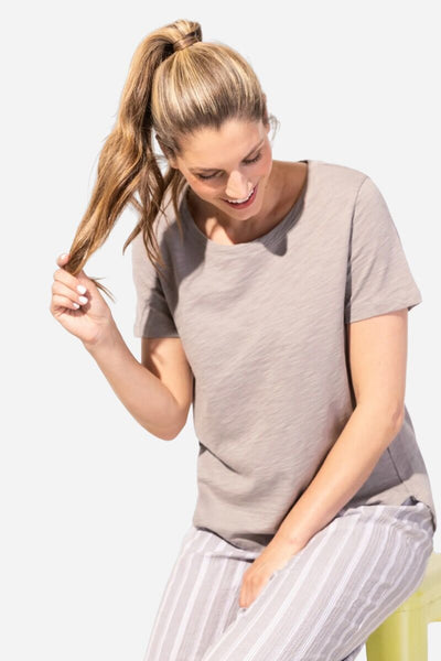ESCAPE - HI LO COTTON SHORT SLEEVE TEE- E10003 - 8 colours