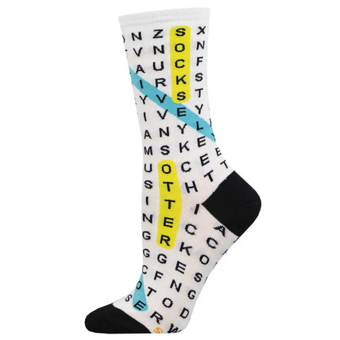 SOCKSMITH CREW SOCKS - WORD SEARCH