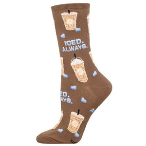 SOCKSMITH CREW SOCKS - ICED ALWAYS