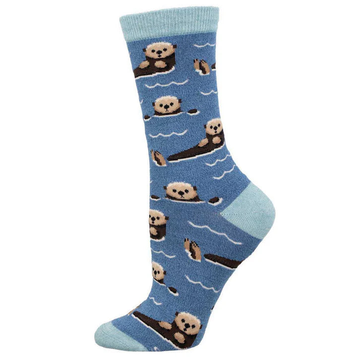 SOCKSMITH BAMBOO CREW SOCKS - JUST AN OTTER DAY