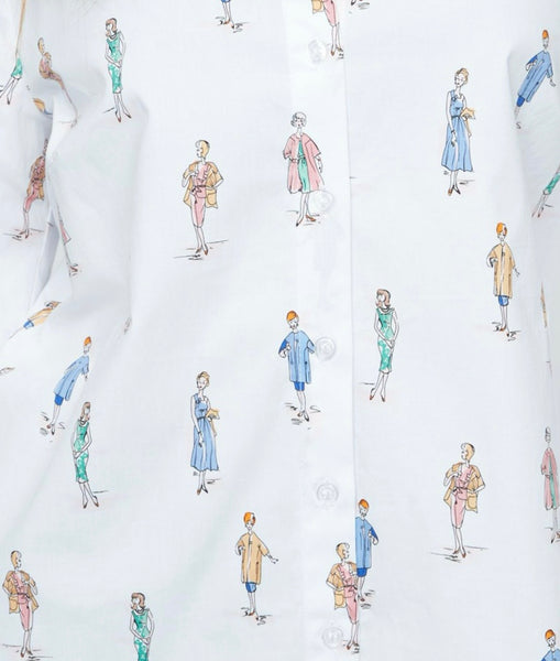 RENUAR - FASHIONISTA PRINT SHIRT - R525O-470