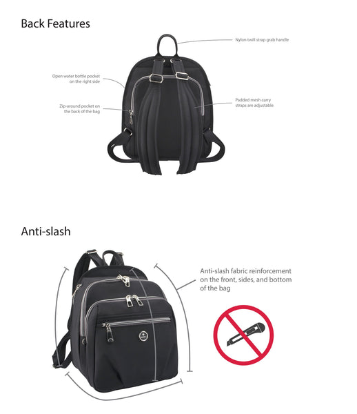 BESIDE-U - DYLAN BACKPACK - RFID PROTECTED