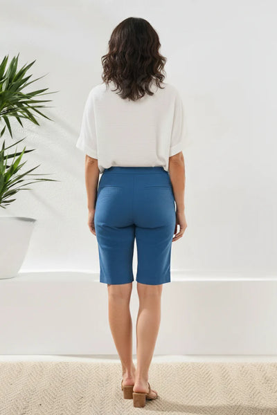 TRIBAL - FLATTEN IT PULL ON BERMUDA SHORTS - 3014O-7165 - 4 Colours